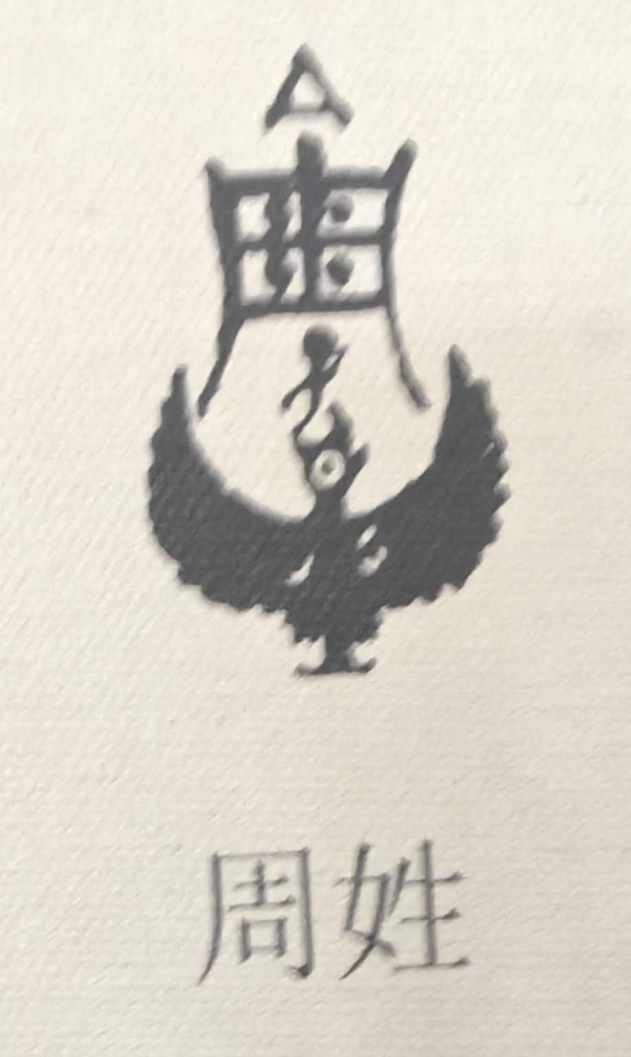 本作品参考的周姓传统图样